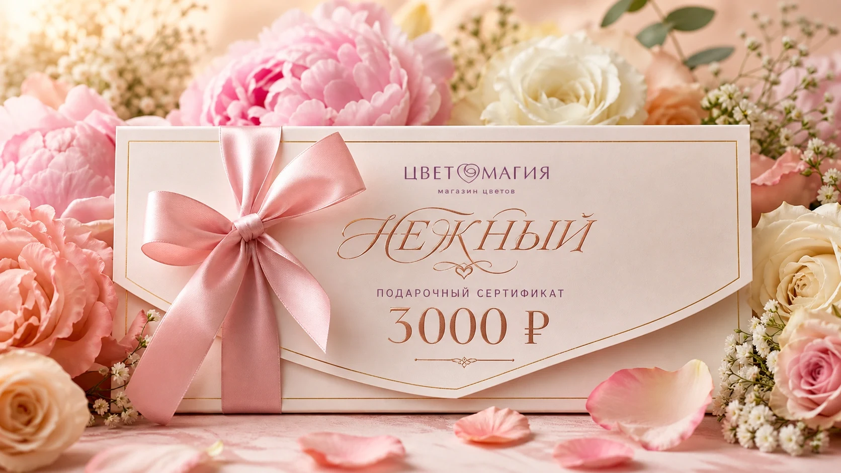 Сертификат 3000руб.